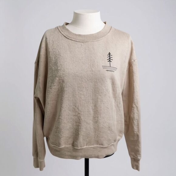 Swell Living Tops - 🤍 NWOT Swell Living Upcountry Crewneck • Beige/Bone • Cozy & Sustainable ✨